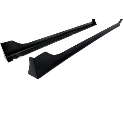 Side Skirt Compatible with 2013-2017 Honda Accord 4DR Sedan Models Rocker Panels Guard Splitter Extension Spoiler Black PP