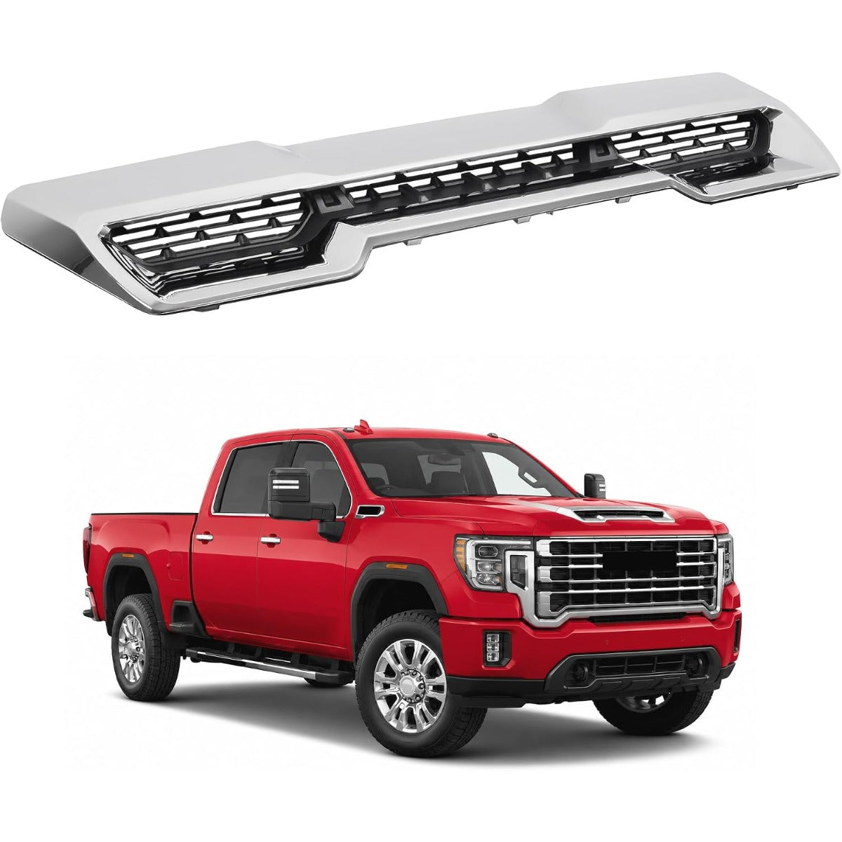 Hood Scoop Vent Compatible with 2020-2023 GMC Sierra