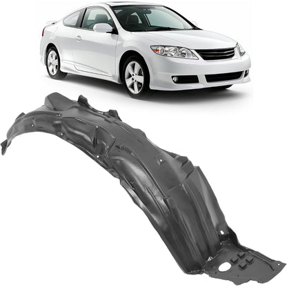 Front Fender Liner Inner Panel for 2006-2011 Honda Civic Replacement for  Wheel Liner Splash Shields Guard w/o Insulation Foam Passenger Side