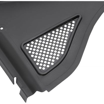 HECASA Front Windshield Wiper Cowl Panel Cover Compatible with 2012-2020 Volkswagen Passat Replace for 561819403A9B9 561819404A9B9 Window Wiper Cowl Vent Grille Black Plastic Driver + Passenger Side