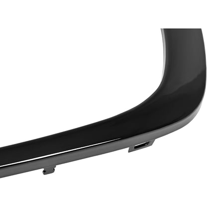 HECASA Head & Tail Light Bezel & Grille Molding Compatible with 2014-2024 Mini Cooper S F55 F56 F57 Models Front Headlamp Tail Lamp Grill Surround Trim Driver & Passenger Side Plastic(ABS)
