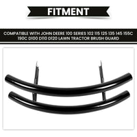 Load image into Gallery viewer, HECASA Front Bumper Guard Compatible with John Deere 100 Series 102 115 125 135 145 155C 190C D100 D110 D120 Lawn Tractor Brush Guard
