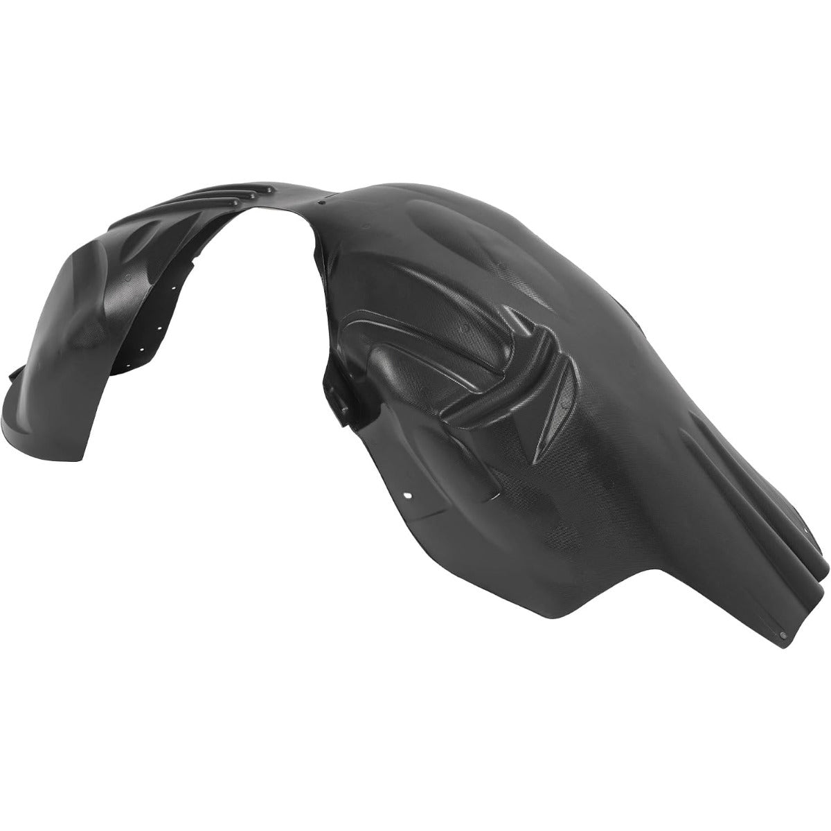 Front Left Inner Fender Liner Compatible with 2010-2019 Ford Police Interceptor/Special Service Police/Taurus Replacement for BG1Z16103AFO1248144 Plastic(PE) Unfinished Black Left Side