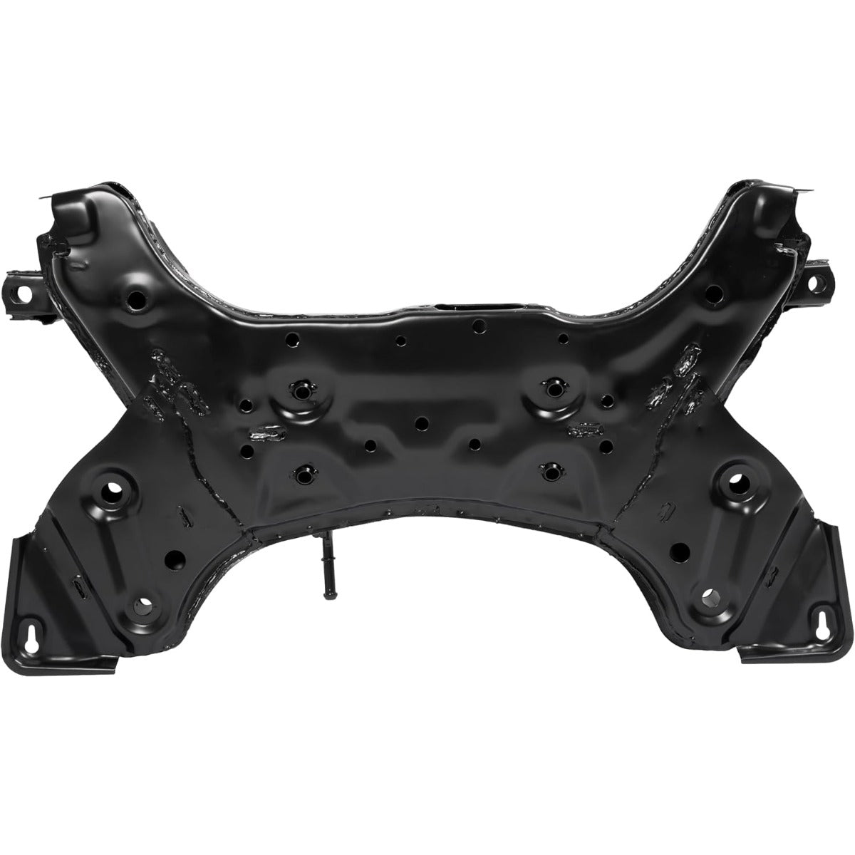 Front Subframe Crossmember Suspension Compatible with 2012-2017 Hyundai Accent Kia Rio Replacement for 624001R000 624001W200 Electrophoresis Steel Primed Black