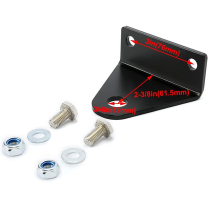 Universal Zero Turn Mower Trailer Hitch 3 Inches Hole Center 3/4 Inches Pin Hole Compatible with Cub Cadet SCAG Turf Tiger STT/Freedmon Z SFZ/Liberty Z SZL Mowers