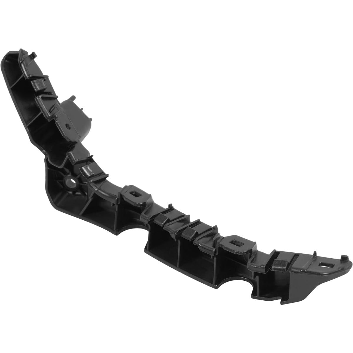 ALMULOO Black Front Bumper Bracket Compatible with 2010-2017 Chevrolet Equinox Replacement for GM1032116 84059892 Left Side