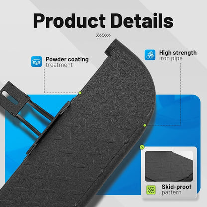 Rugged Steps Compatible with 2007-2018 Jeep Wrangler JK