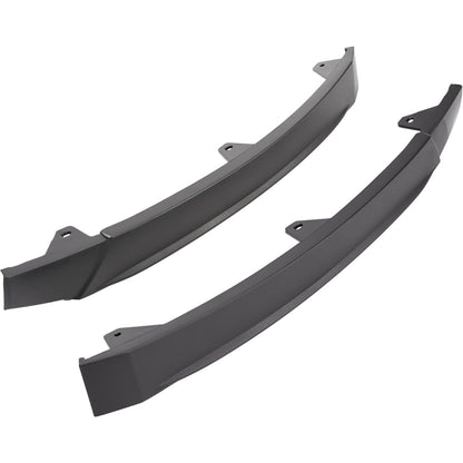 HECASA 2Pcs Front Bumper Valance Compatible with 2014-2020 Chevy Impala Lower Bumper Valance Air Dam Protector Replacement for GM1092237 GM1092238 Black Driver & Passenger Side