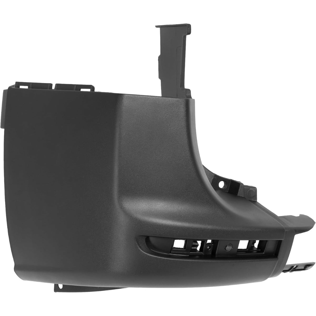 ALMULOO Rear Bumper End Cap Compatible with 2019-2021 Mercedes-Benz Sprinter W907 Replacement For 9078853500 Plastic(PP) Textured Black Left Sidea
