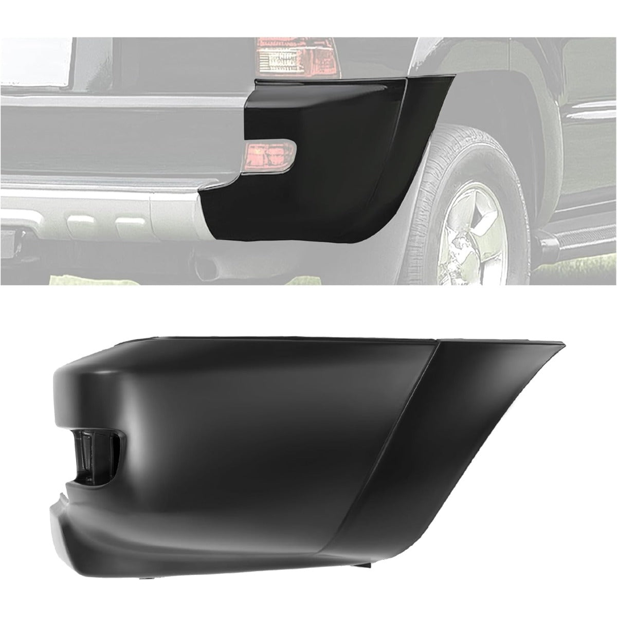 KUAFU Bumper End Cap Compatible with 2003-2005 4Runner