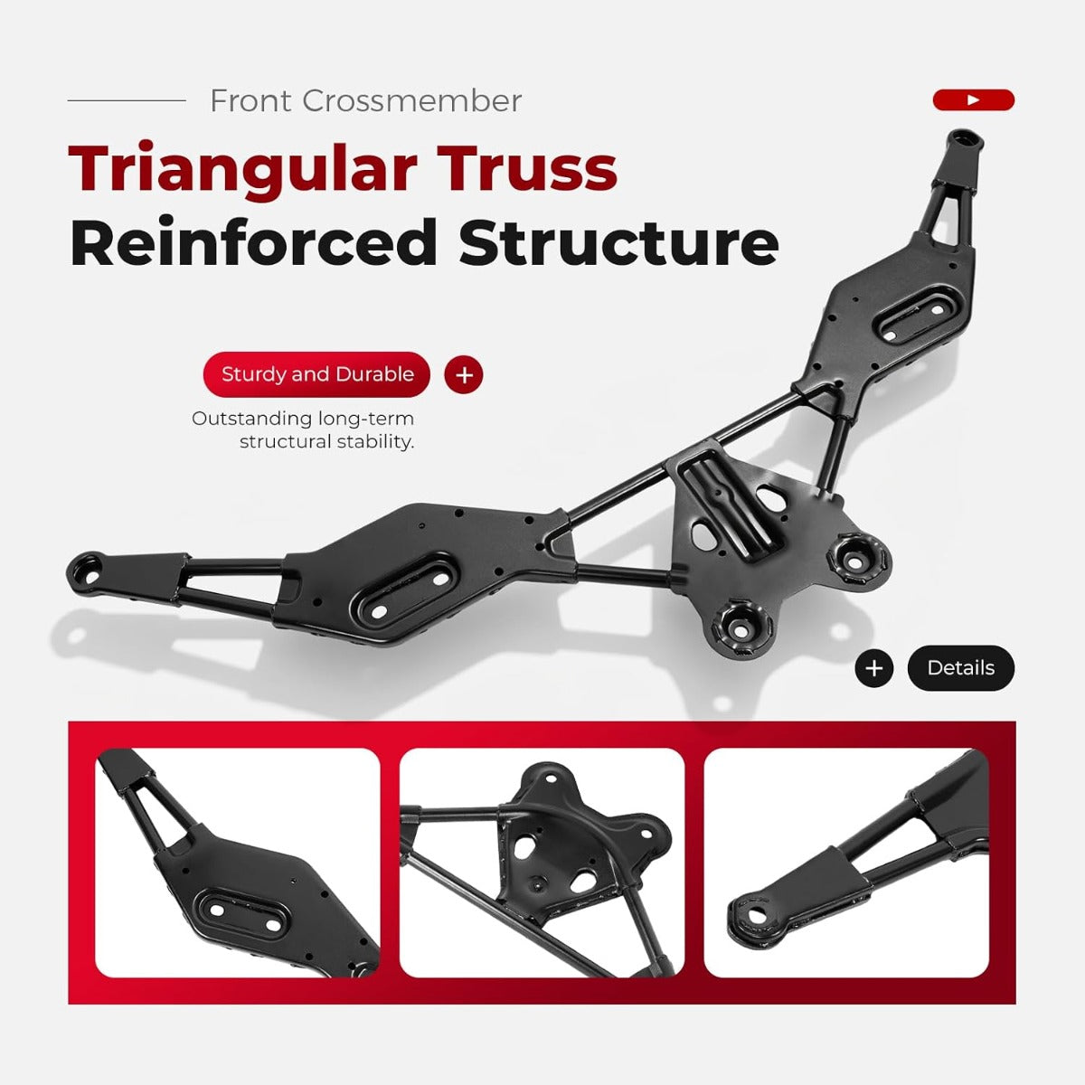 Front Crossmember Compatible with 2006-2013 Infiniti EX35/37 G25/35