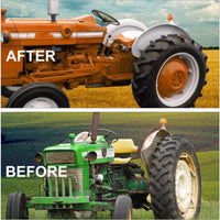 Load image into Gallery viewer, HECASA Fender W/Bracket Compatible with Ford/New Holland Tractor 2000 2310 2600 2610 3000 3600 3610 3910 4000 4600 4610 Replacement for C5NN16312AA RH/LH
