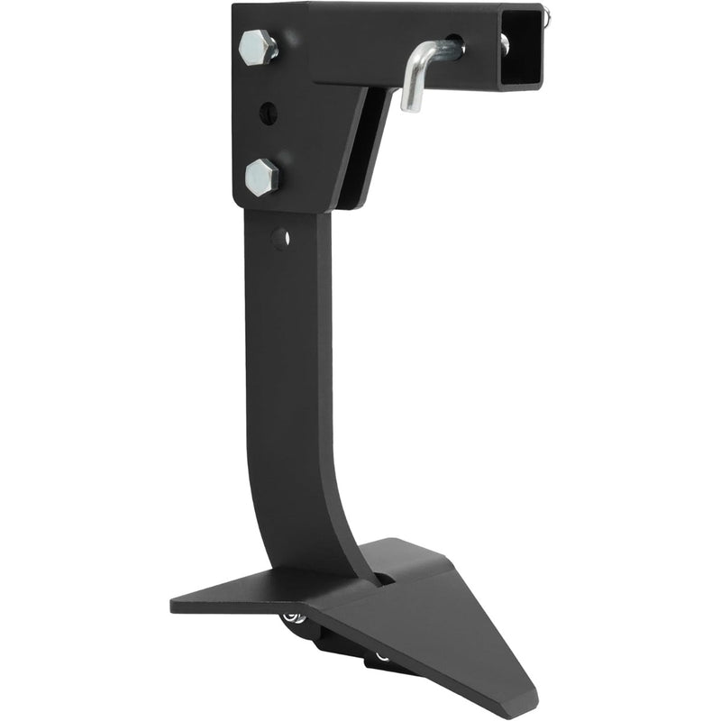Hitch Mounted Ripper Compatible with CAT 0, CAT 1 W/2" Receiver Adapters Tractors Trenching Subsoiler Steel Powder Coated -Black