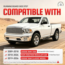 Running Board Step Compatible with 2009-2026 Ram 1500
