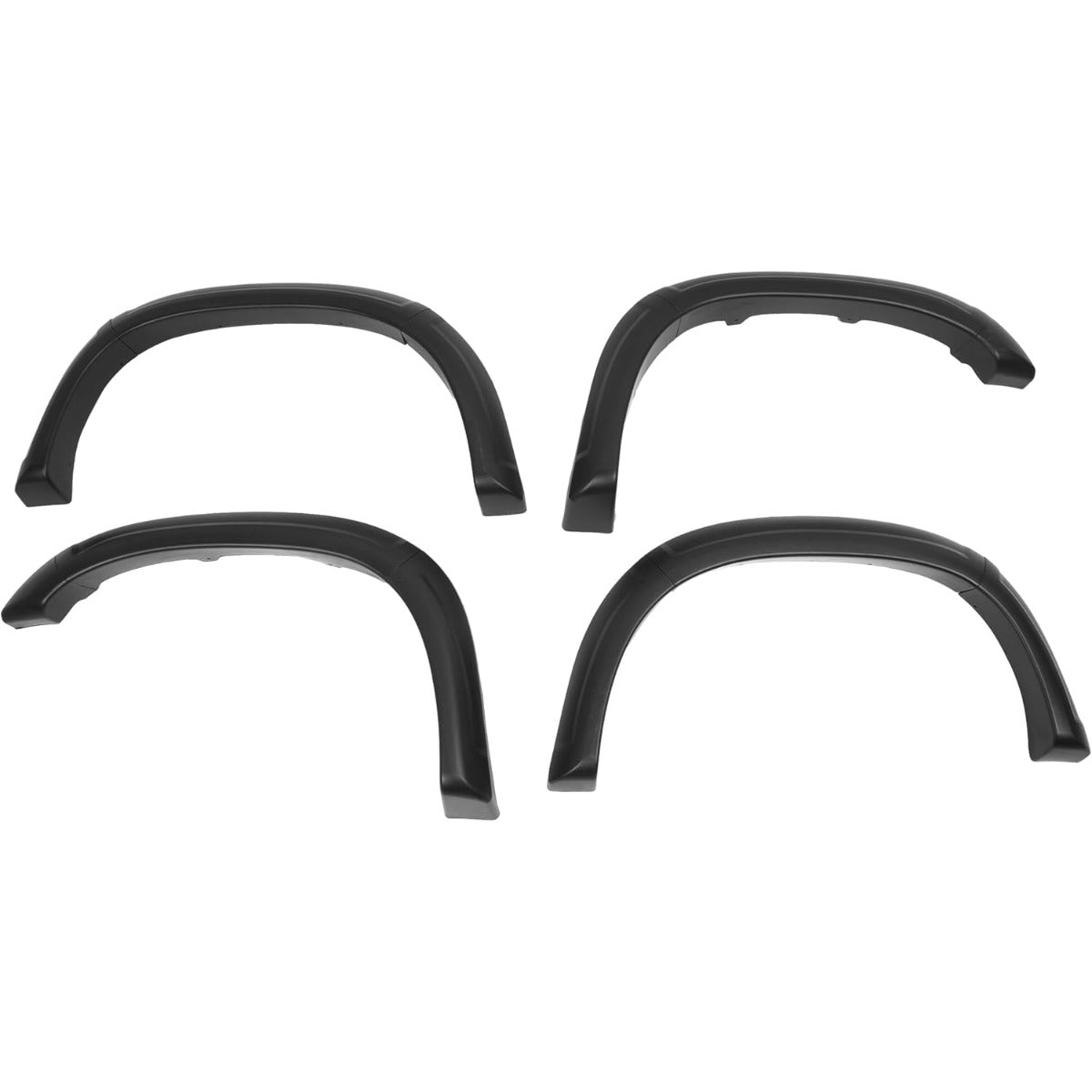 4Pcs Fender Flare Set Compatible with 1993-1998 Toyota T100 | Front & Rear Wheel Arch Cover Protector Plastic(PP) Textured Black