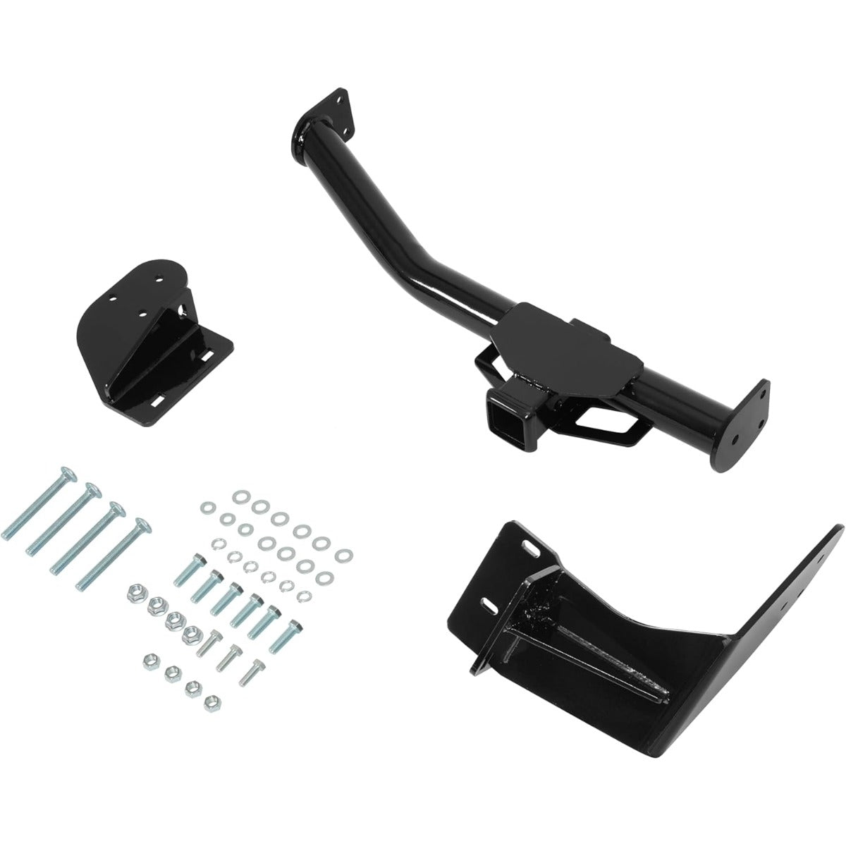 Class 3 Rear Trailer Hitch, 2 Inch Square Receiver Compatible with 2019-2020 Hyundai Santa Fe Sport, 2016-2020 Kia Sorento 5000LBS Steel