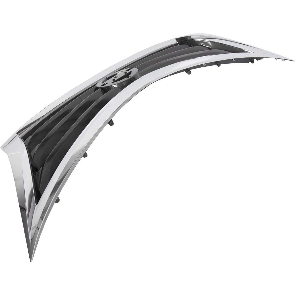 Front Bumper Grill Upper Grille Compatible with 2013 2014 2015 Nissan Altima Sedan Replacement for 623103TA0A NI1200250 Insert Plastic(ABS)