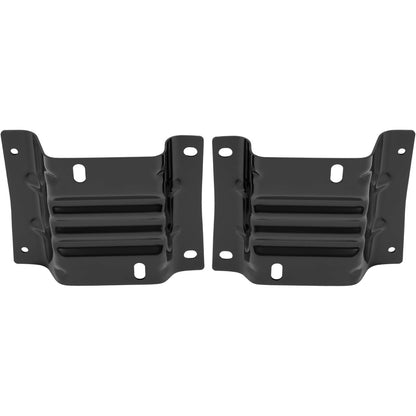 ALMULOO Front Bumper Bracket Compatible with 2008-2014 Ford E-150/E-250 and 2008-2025 Ford E-350/E-450 Super Duty Replacement For 8C2Z17B884A 8C2Z17B883A FO1066176 FO1067176 Left and Right