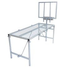 HECASA Sheep Milking Stand Livestock Feeder Rack Adjustable Headpiece