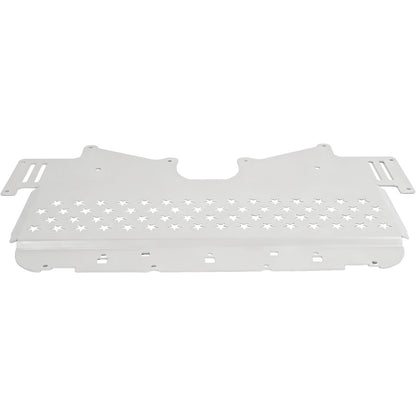 Oil Cooler Skid Plate Compatible with 2021-2024 BMW M3 G80 M4 G82 M2 G87 Aluminium Powder Coated Silvery