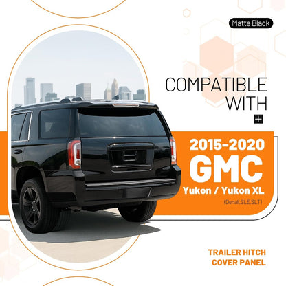 KUAFU Trailer Hitch Cover Panel Compatible with 2015-2020 Yukon/Yukon