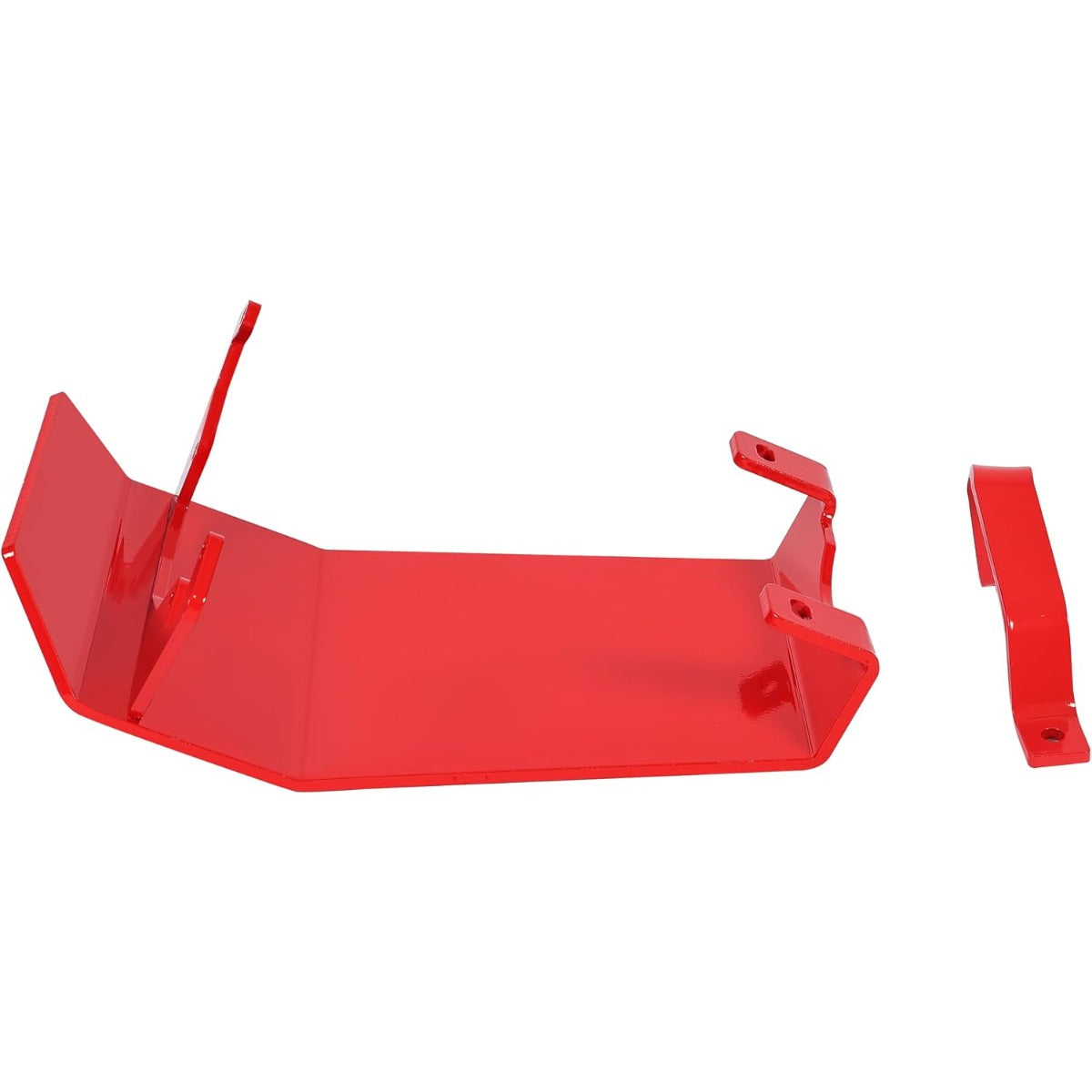 Differential Chassis Skid Plate Compatible with 2007-2018 Jeep Wrangler with Dana 44 Front Axle Replacement for RS6212 Powder Coated Red Heavy Duty Steel