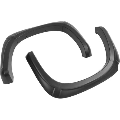 4Pcs Fender Flares Set Compatible with 2005-2011 Dodge Ram Dakota Crew Cab Pickup Models Wheel Front & Rear Wheel Arch Cover Protector Plastic(PP) Textured Black