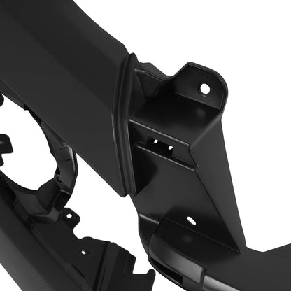 ALMULOO Front Bumper Cover Fascia Compatible with 2016-2023 Toyota Tacoma w/Fender Flare Holes Replacement for TO1000414