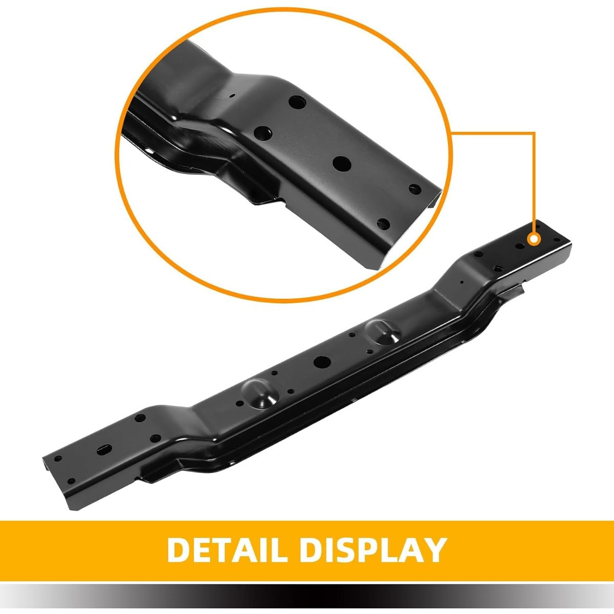 KUAFU Transmission Crossmember Compatible with 1999-2004 Jeep Grand Cherokee WJ Replacement for 52058940AD Powder Coated Steel
