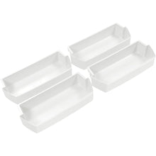 Kojem 2187172 Replacement Refrigerator Door Bin Shelf Compatible with Most Roper, Kitchenaid, Kirkland and Whirlpool models Refrigerator Door Bin White - 4 PCS