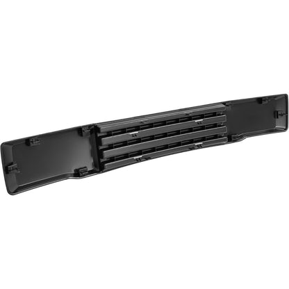 KUAFU Front Bumper Cover+License Plate Bracket Mount Compatible with 2015-2017 Ford F150 Models W/o Block Heater&Grille Shutters Replace for FO1044108, FO1068165, FO1044109, FL3Z17E810AA, FL3Z17A385A