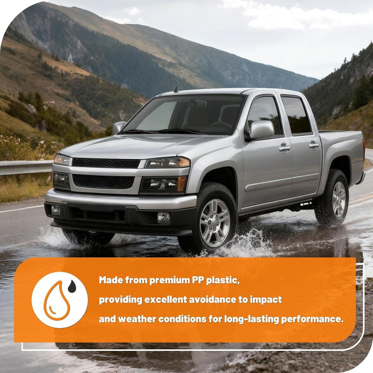 KUAFU Front Bumper Cover+Valance Compatible with 2004-2012 Chevy/Chevrolet Colorado, 2004-2012 GMC Canyon Replace For 12335806 15888037 GM1000723 GM1092183 Plastic(PP) Textured Black