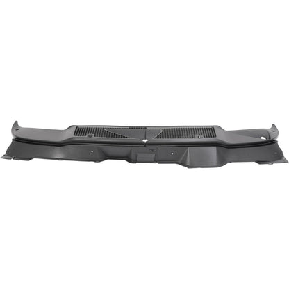 KUAFU Windshield Wiper Cowl Panel Compatible with 2002-2008 Dodge Ram 1500/2003-2009 Ram 2500/2003-2010 Ram 3500 Replacement for 55056006AE Cowl Vent Grille Plastic(ABS) Unfinished Black