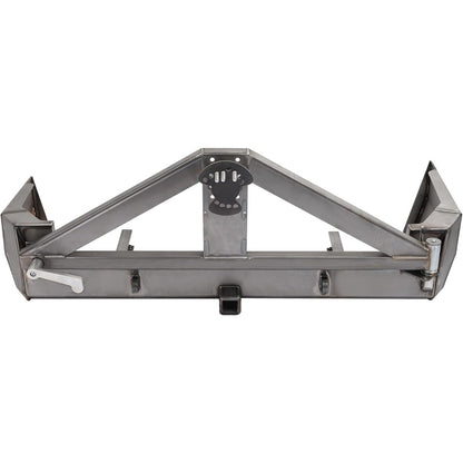 ALMULOO Rear Bumper Assembly Compatible with 93-98 Jeep Grand Cherokee ZJ