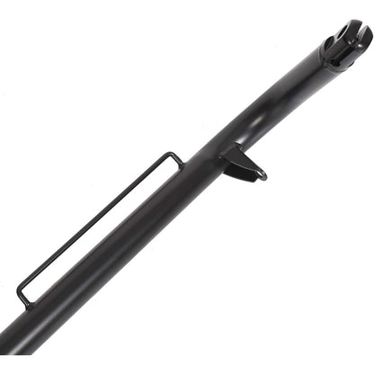 49 Inches Universal Iron Racing Safety Seat Belt Chassis Roll Harness Bar Rod Black Compatible with Ford Honda Mitsubishi and more, Works with All 4-Point, 5-Point and 6-Point Seat Belts LYAM-257-1