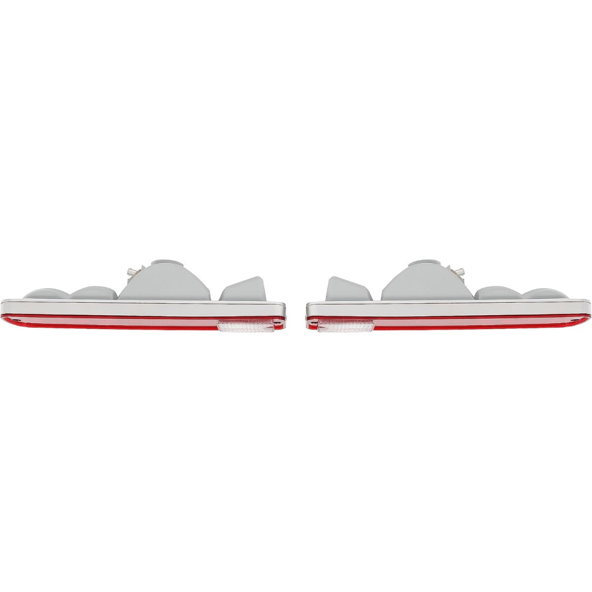 KUAFU Tail Light Lamp Compatible with 1979-1987 Chevy Chevrolet El Camino Malibu GMC Caballero Station Wagon Taillight Driver Side & Passenger Side - Red Lens