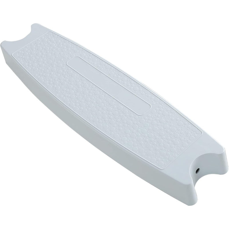 HECASA (1-Pack) 18" Universal Pool Ladder Steps Replacement, Heavy-Duty Molded Plastic Swimming Pool Ladder Rung Step LYOP-030S-1