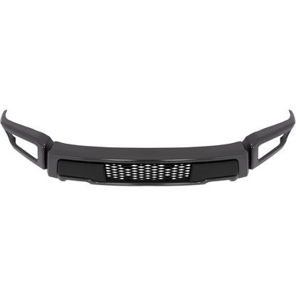 KUAFU Bumper Assembly W/Fog Light Holes Compatible with F150 Raptor Style