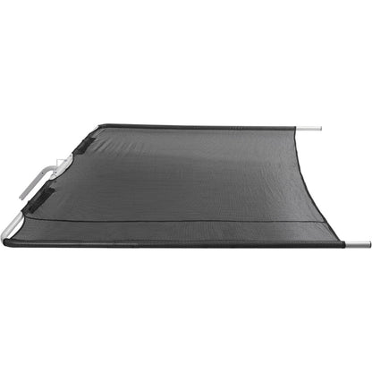 Boat Sun Shade Compatible with Boats 25 FT and Under Stern Boat Center Console Sun Shade Aluminium+Cloth -Black