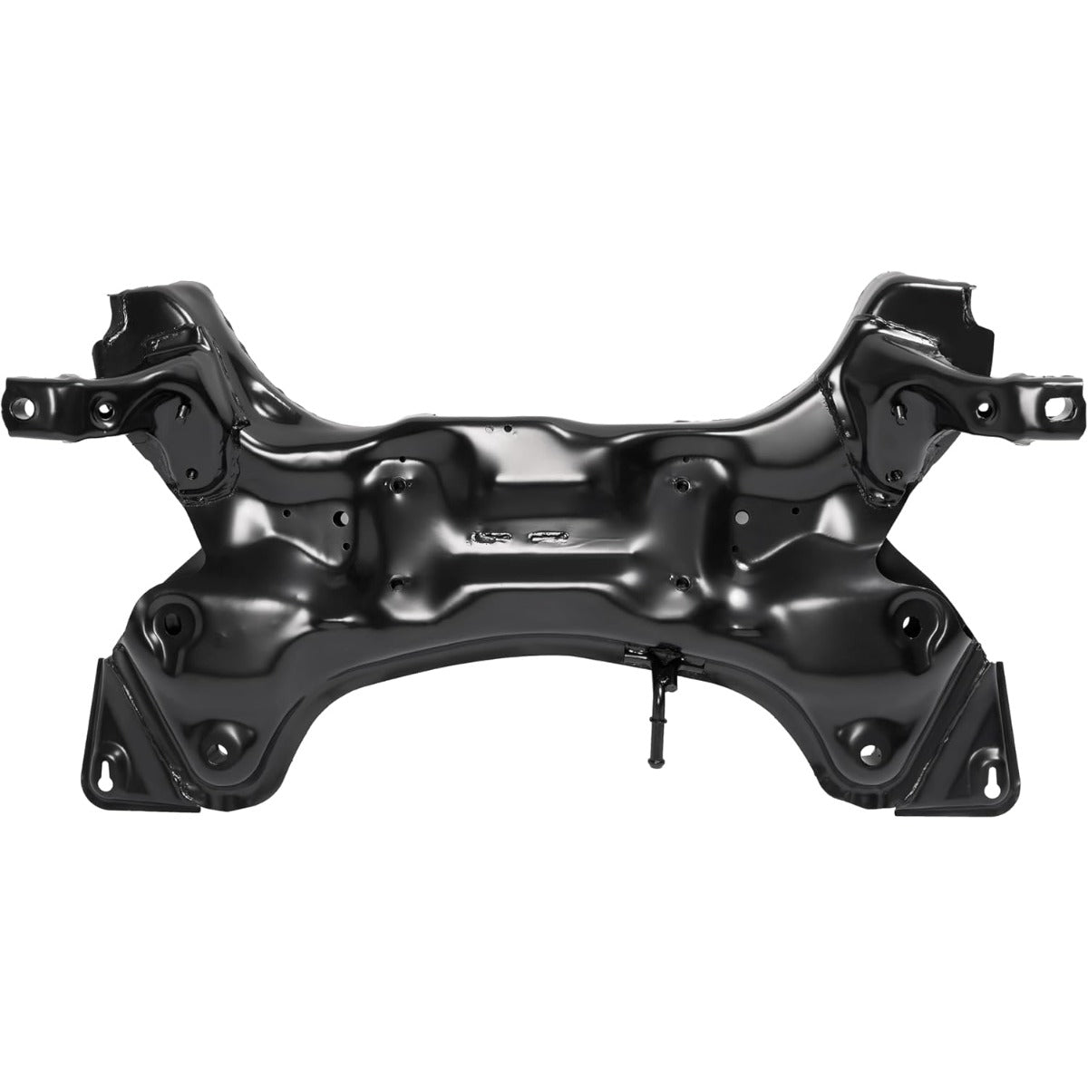 Front Subframe Crossmember Suspension Compatible with 2012-2017 Hyundai Accent Kia Rio Replacement for 624001R000 624001W200 Electrophoresis Steel Primed Black