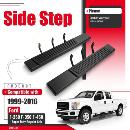 Step Compatible with 99-16 F-250/F-350/F-450 Super Duty Regular Cab