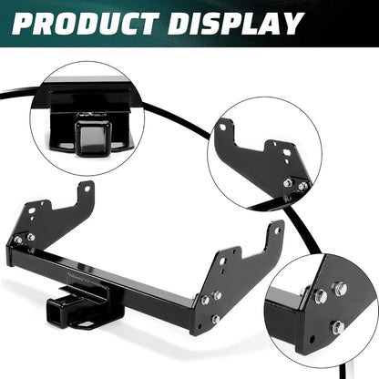 Class 4 Trailer Hitch Compatible with 2015-2026 Ford F150 F-150 2" Receiver Hitch Rear Bumper Tow Hitch