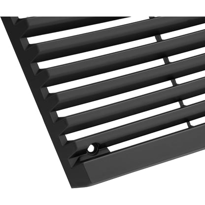 HECASA Front Windshield Wiper Cowl Panel Cover Compatible with 1983-1993 Ford Mustang Cobra Window Wiper Panel Cover w/Lower Windshield Trim Moldings Replacement for FO1271100 E3ZZ6102228A Black