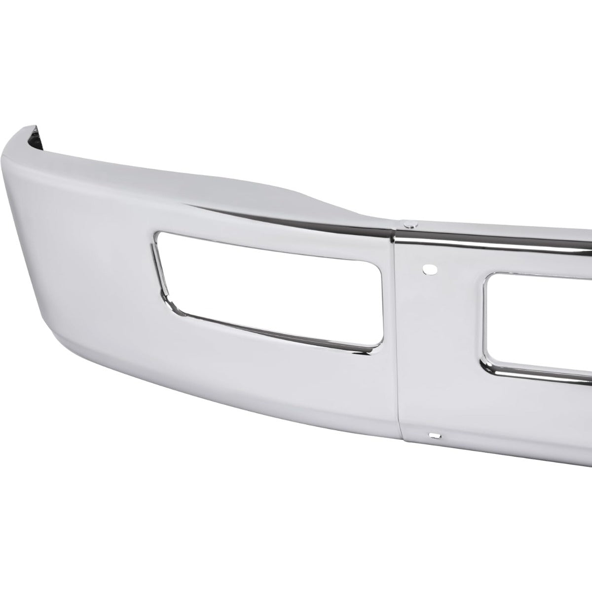 ALMULOO Front Bumper 3Pcs Compatible with 2005-2015 Ford F-650 F-750 Steel Chrome Silvery