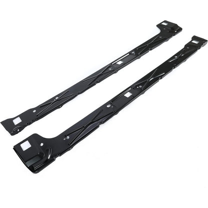 Inner Rocker Panels Pair Compatible with 1999-2018 Chevy Silverado/GMC Sierra 1500 2500 3500 Extended Cab Electrophoresis Steel Replacement for 22770480 GM1601111 22770479 GM1600111