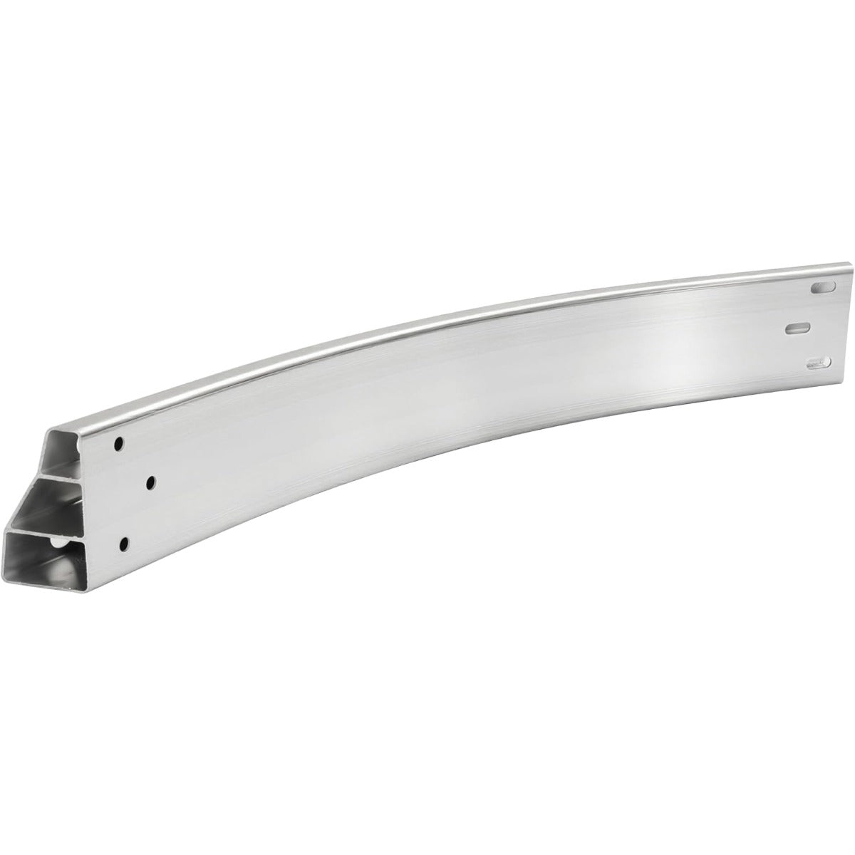 ALMULOO Silvery Rear Bumper Reinforcement Compatible with 2017-2023 Tesla Model 3 Replacement for TA1106100 109531400C 153048499B Aluminium