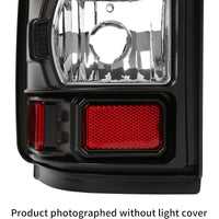 Load image into Gallery viewer, Kojem LED Tail Lights Compatible with 1999-2006 Chevy Silverado 1999-2002 GMC Sierra 1500 2500 3500 LED Tube Bar Taillight Lamp (Clear Lens+Black Housing) LYPL-023S-1
