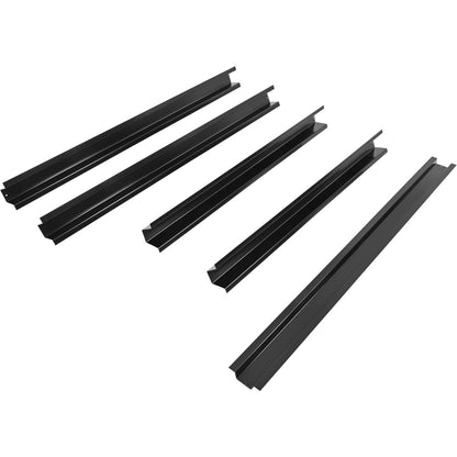 ALMULOO Truck Bed Floor Support Set of 5 Compatible with 1977-2016 Ford F-150 Crossmembers Supports Electrophoresis Steel