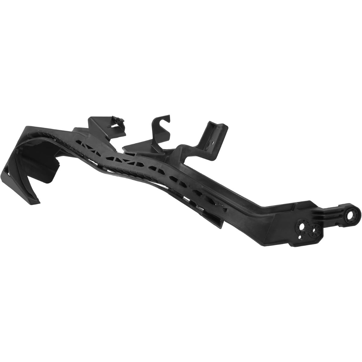 ALMULOO Front Bumper Bracket Compatible with 2018-2023 Subaru Crosstrek Plastic(PP+GF30) Black Replace For 57707FL000 SU1043106 Right