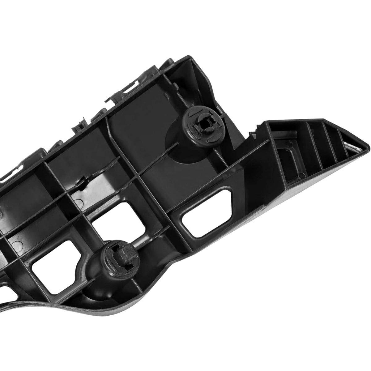 ALMULOO 2PCS Front Bumper Bracket Compatible with 2014-2019 Toyota Highlander Replacement for 525350E050 525360E030 TO1043133 TO1042133 POM Plastic Left & Right